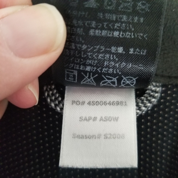 The North Face Windwall 1 Black Fleece Full Zip Jacket Size M - Picture 6 of 14